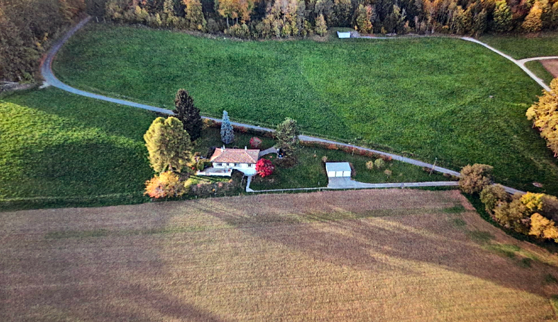 maison de Mario Salvati vue du dessus