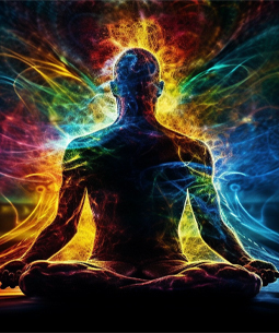 homme en méditation